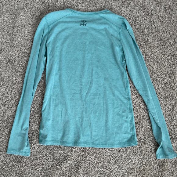 Life is Good Peace Out Long Sleeve Shirt - Size Small - Picture 4 of 6